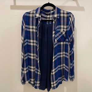 Blue/Multi Flannel | Top Shop | US 4